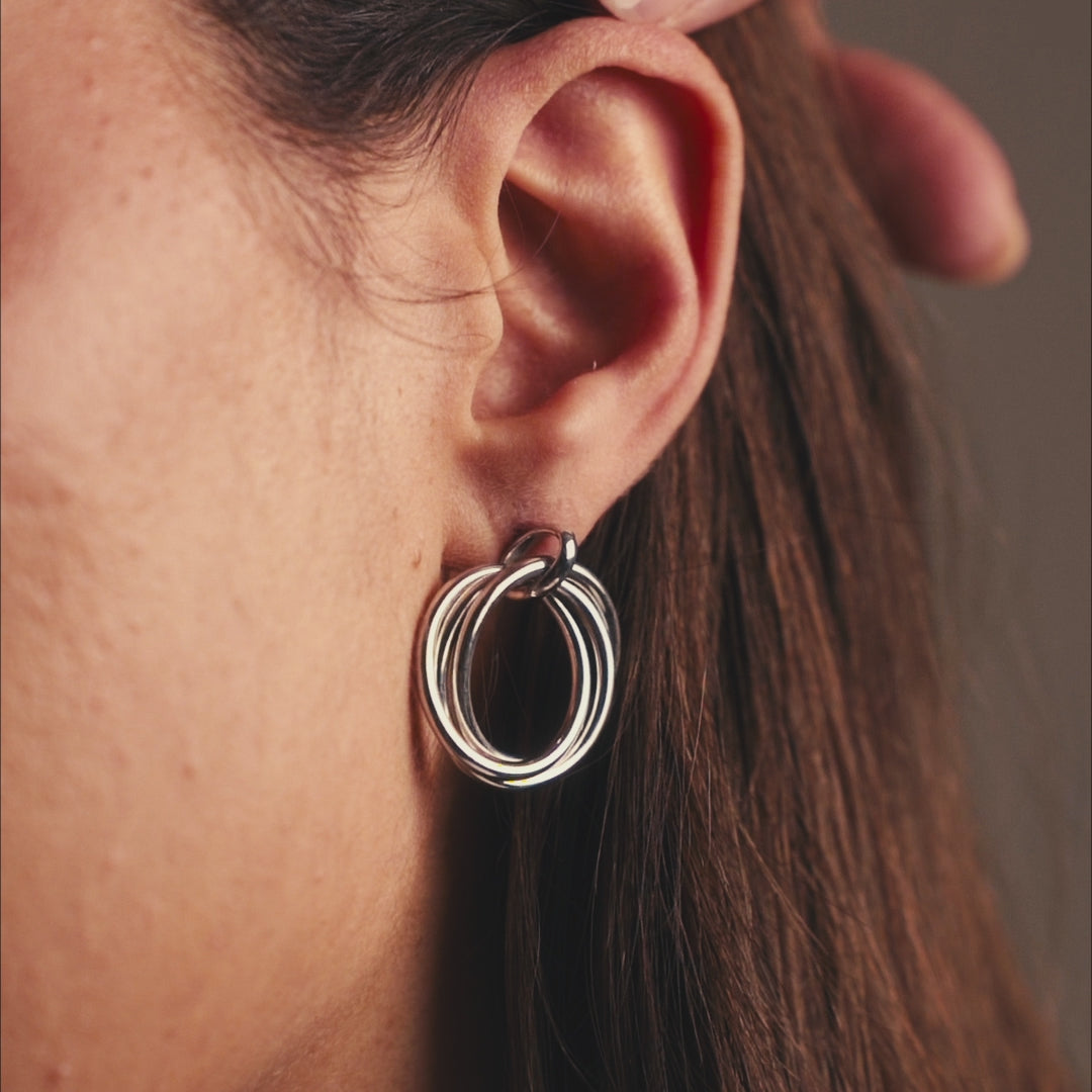 Accessori donna gioielli moda orecchini a goccia in argento 925 lusso perla in o