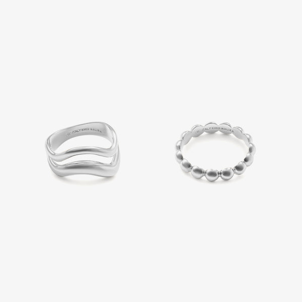 Kai and Nebula Ring Set