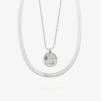 Set Collane Partenope e Choker Rhea — gioielli Malira in argento 925 riciclato