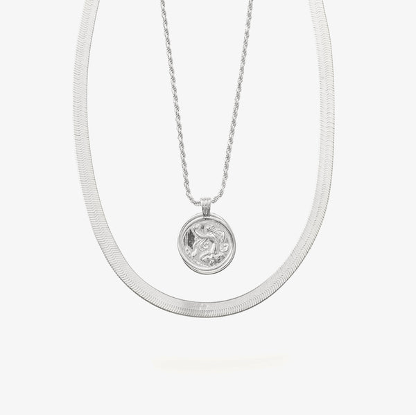 Partenope Necklace and Rhea Choker Set