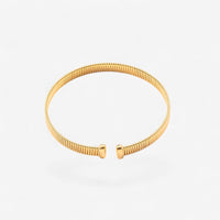 Bracciale Oria in argento 925 riciclato placcato oro 18k — Malira