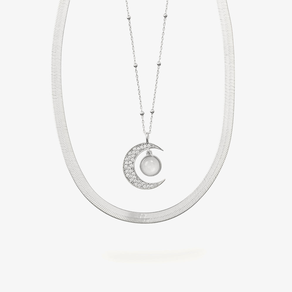 Set collana Selene e Chocker Rhea - Malira - Collana