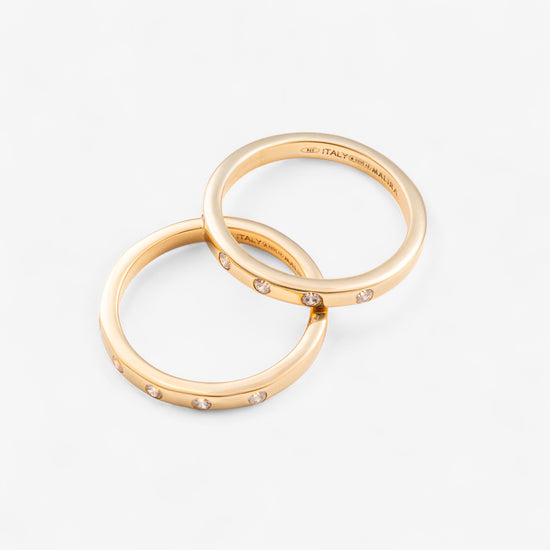 
                  
                    Coppia di Anelli Satellite - Malira - Anello
                  
                