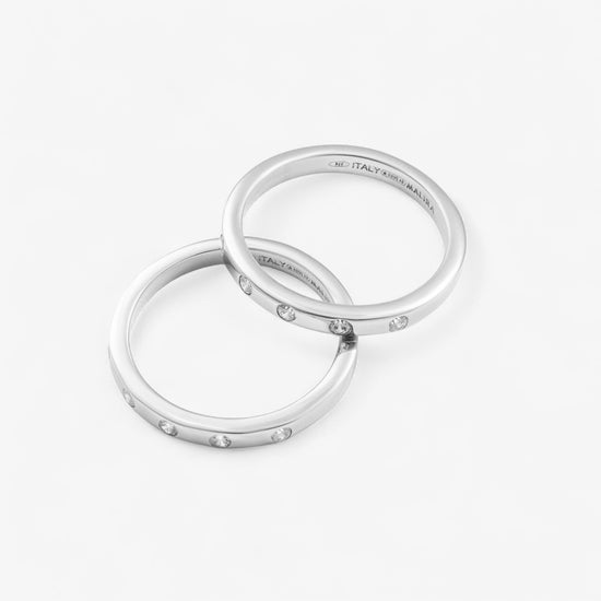 
                  
                    Coppia di Anelli Satellite - Malira - Anello
                  
                
