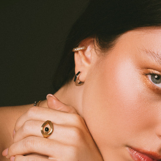 Set orecchini Sidera Grandi e Earcuff Nova - Malira - 